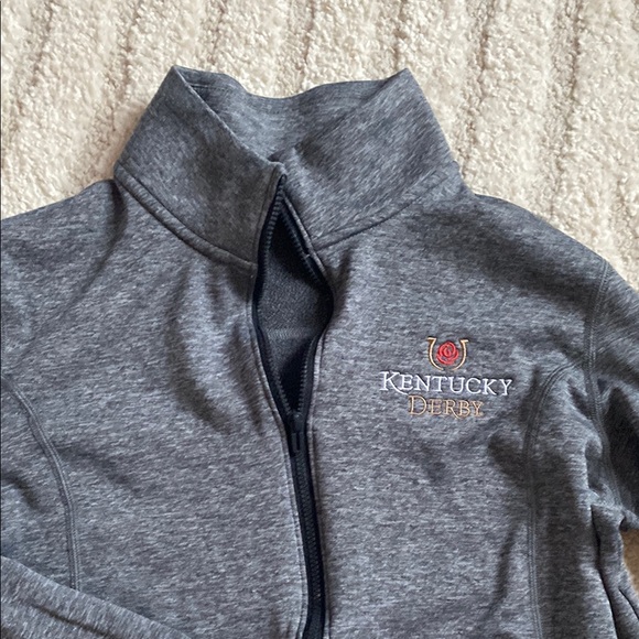 Under Armour Gray Kentucky Derby Zip-Up Jacket - Picture 2 of 5